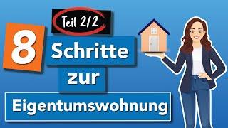 In nur 8 Schritten zur Eigentumswohnung // TEIL 2 // Wie kaufe ich eine Wohnung?