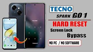 How to Hard Reset Tecno Spark Go 1 Without Pc 2025 || Tecno KL4 Screen Lock Unlock || Factory Reset