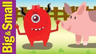 Big and Small Animals Song | Fun Kids English