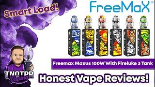 Honest Review! Freemax Maxus 100W Kit With Fireluke 3 Tank