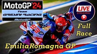 MotoGP24 | M.Marquez's - Ducati Gresini (Cockpit View) #EmiliaRomagnaGP  FULL RACE