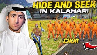 Finally Hide And Seek In Kalahari 1 Vs 100Best Video[A_s Gaming] - Free Fire Max