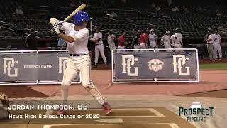 Jordan Thompson Prospect Video, SS, Helix High School Class of 2020