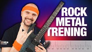 Trening Rockowo - Metalowy Na Gitarze!