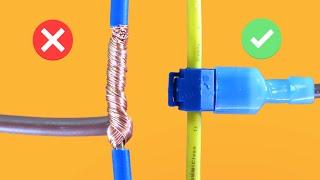 Awesome Idea! How to Twist Electric Wire Together | Properly Joint Electrical Wire