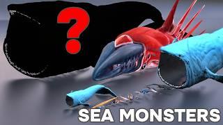 Sea Monsters 3D Size Comparison | Bloop vs El Gran Maja vs Scp 169