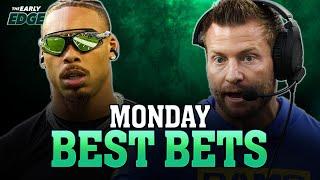 Monday's BEST BETS: Rams-Vikings NFL Playoffs + College Basketball + NBA & More | The Early Edge