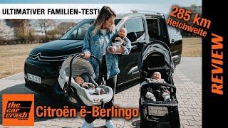 Citroen e-Berlingo XL (2022) Der ULTIMATIVE Familien Test: So viel passt rein! Fahrbericht | Review