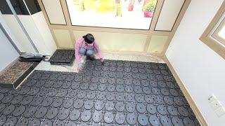 Floor heating construction that you can do alone. [Hoya Ondol studio type]