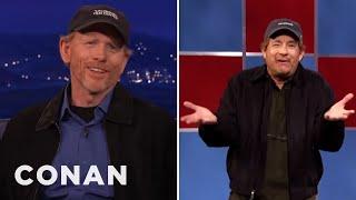 Ron Howard On Tom Hanks' Impression Of Him | CONAN on TBS