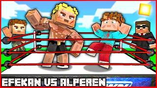 POOR CHILD EFEKAN VS RICH CHILD ALPEREN FIGHTED IN THE RING!  -Minecraft