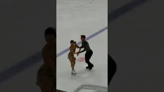 Madison Chock and Evan Bates FD Practice Part 2 -  US International Classic