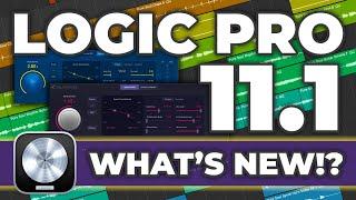 LOGIC PRO 11.1 // What's New in Logic 11.1!? (Quantec, Move Mixer Tracks, Search Plugins & MORE!)