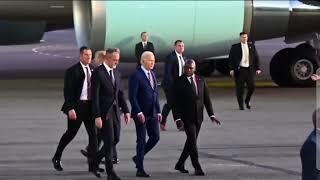 PRESIDENTE JOE BIDEN CHEGOU EM LUANDA - ANGOLA