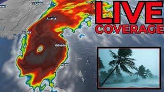  LIVE - Hurricane Helene Coverage With Live Cameras