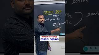 "Understanding FORCE LOGGING in Oracle | Ankush Explains