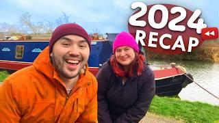 What was 2024 like living on a narrowboat? | 2024 Recap!