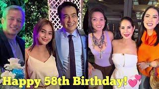 Bong Revilla STAR STUDDED BIRTHDAY w/ Ruffa Gutierrez Annabelle Rama Beauty Gonzales JohnVic Remulla