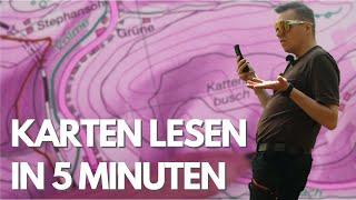 Karten lesen für Anfänger: Mit 4 einfachen Tipps zur richtigen Orientierung