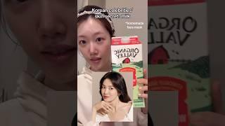 How to: Korean Milk Face Mask simple & inexpensive home remedy. Don’t throw your milk away!!