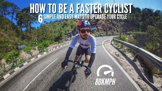 6 Ways To Improve Your Cycling Speed ‍️ | Tips And Tricks For Better Average Speed on Cycle 