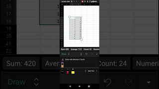 How to Make a Graph in the Microsoft Excel Mobile App With Ease! Work in Excel on the Go. #howto