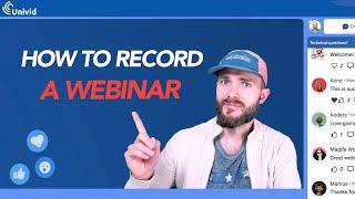 How to record a webinar: Step-by-step [GUIDE]