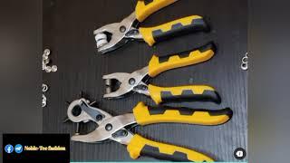 HOW TO USE EYELET PLIERS CORRECTLY