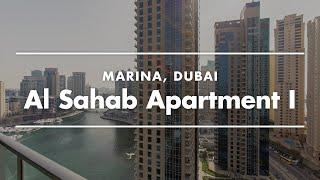 Apartment Tour in Dubai | Serviced Rental in Al Sahab Tower, Marina Dubai