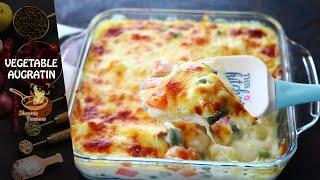 Au Gratin Recipe | Veg AuGratin Recipe