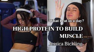 High Protein for Big Muscles | Jessica Bickling #jessicabickling #viral #gymmotivation #feedshorts