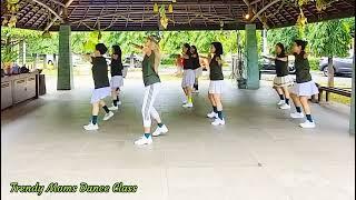 Abracadabra Line Dance||Demo by Tayuka Karamoy & Trendy Moms Dance Class