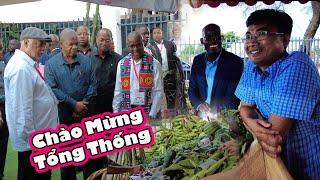 Khi Tổng Thống Angola tham gia hội chợ|| 2Q Vlogs Cuộc Sống Châu Phi