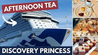 What is the afternoon tea like? Discovery Princess Dining Review.