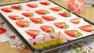 STRAWBERRY AND YOGURT CAKE - it's so good you'll be making it again in a couple of days.