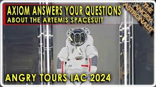 Axiom Space answers YOUR questions about the new NASA EVA suit, PLUS IAC 2024 tour!!