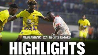 Match Highlights | Medeama SC 2-1 Asante Kotoko | TnA Stadium Grand Openining