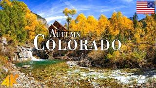 Autumn Colorado 4K Ultra HD • Stunning Footage Colorado, Scenic Relaxation Film with Calming Music.