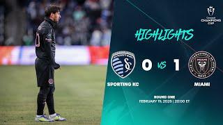 Sporting KC vs Inter Miami | 2025 Concacaf Champions Cup | Round One