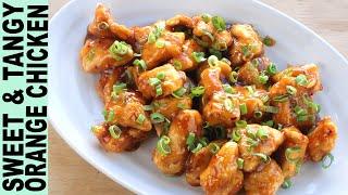 GLUTEN FREE ORANGE CHICKEN RECIPE | How to Make Gluten Free Asian Orange Chicken Like Panda Express!