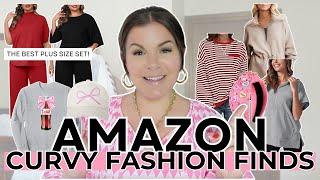 CURVY Amazon Fashion You'll LOVE | Amazon Plus Size/Midsize Haul | The BEST Plus Size Matching Sets