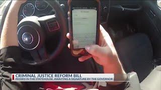 Criminal justice reform bill awaits governor's signature