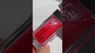 Dior Lip Glow Oil 015 Cherry lip Swatch  @Unfullice