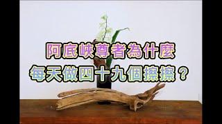 度母贊34. 阿底峽尊者，為什麼每天做四十九個擦擦？