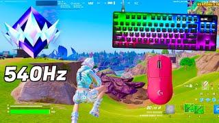 SteelSeries Apex Pro TKL ASMR  Solo Gameplay  Satisfying Keyboard Fortnite 360 FPS 4K