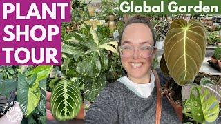 PLANT SHOP TOUR! Global Garden (first houseplant shopping of 2021!) | Plant with Roos