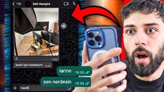 DELİ HEMŞİRE VİDEO ÇEKERKEN EVİME GELDİ ! (fotoğrafımı çekti)