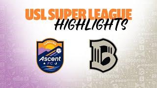 10.19.2024 | Carolina Ascent FC vs. Brooklyn FC - Game Highlights