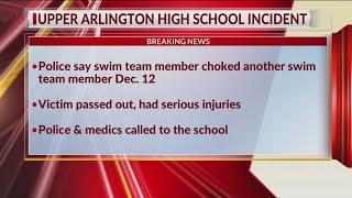 Police investigating after Upper Arlington High School swimmer choked by teammate