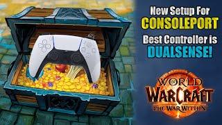 Dualsense is the PERFECT Controller for WOW! | NEW ConsolePort Setup for The War Within!